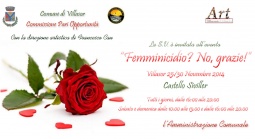 Mostra sul femminicidio a Villasor